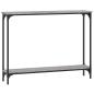 Preview: Konsolentisch Grau Sonoma 100x22,5x75 cm Holzwerkstoff