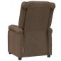 Preview: Massagesessel Braun Stoff