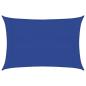 Preview: Sonnensegel 160 g/m² Rechteckig Blau 3x4 m HDPE