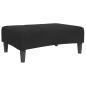 Preview: Fußhocker Schwarz 77x55x31 cm Samt