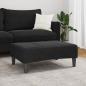 Preview: Fußhocker Schwarz 77x55x31 cm Samt