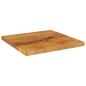 Preview: Tischplatte 60x60x3,8 cm Quadratisch Massivholz Mango