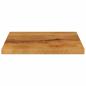 Preview: Tischplatte 60x60x3,8 cm Quadratisch Massivholz Mango