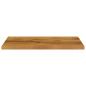 Preview: Tischplatte 90x50x2,5 cm Rechteckig Massivholz Mango