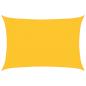 Preview: Sonnensegel 160 g/m² Gelb 3x4 m HDPE