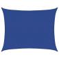 Preview: Sonnensegel 160 g/m² Rechteckig Blau 6x8 m HDPE