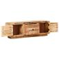 Preview: TV-Schrank 120x30x40 cm Raues Mangoholz