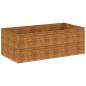 Preview: Hochbeet 196x100x69 cm Cortenstahl