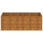 Preview: Hochbeet 196x100x69 cm Cortenstahl