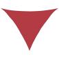 Preview: Sonnensegel 160 g/m² Rot 5x5x6 m HDPE