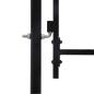 Preview: Zauntor BOXTEL Einzeltür mit Bogenabschluss Stahl 1 x 1,5 m Schwarz