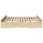 Preview: Bettgestell mit Schubladen Sonoma-Eiche 180x200cm Holzwerkstoff