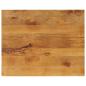 Preview: ARDEBO.de - Tischplatte 100x80x2,5 cm Rechteckig Massivholz Mango