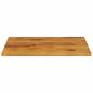 Preview: Tischplatte 100x80x2,5 cm Rechteckig Massivholz Mango