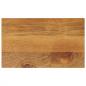 Preview: ARDEBO.de - Tischplatte 40x30x3,8 cm Rechteckig Massivholz Mango