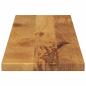 Preview: Tischplatte 100x30x3,8 cm Rechteckig Massivholz Mango