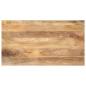Preview: ARDEBO.de - Tischplatte 100x70x3,8 cm Rechteckig Massivholz Mango