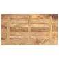 Preview: Tischplatte 100x70x3,8 cm Rechteckig Massivholz Mango