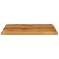 Preview: Tischplatte 80x80x2,5 cm Quadratisch Massivholz Mango