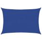 Preview: Sonnensegel 160 g/m² Blau 2x3 m HDPE