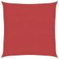 Preview: Sonnensegel 160 g/m² Rot 3x3 m HDPE