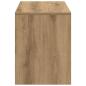 Preview: Schminkhocker Artisan-Eiche 70x35x45 cm Holzwerkstoff