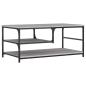 Preview: Couchtisch Grau Sonoma 90x49x40 cm Holzwerkstoff