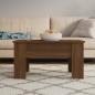 Preview: ARDEBO.de - Couchtisch Braun Eichen-Optik 79x49x41 cm Holzwerkstoff