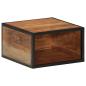 Preview: ARDEBO.de - Wand-Nachttisch 35x35x20 cm Massivholz Akazie