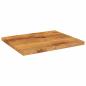 Preview: Tischplatte 60x50x2,5 cm Rechteckig Massivholz Mango