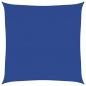 Preview: Sonnensegel 160 g/m² Quadratisch Blau 4x4 m HDPE