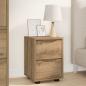 Preview: ARDEBO.de - Nachttisch Artisan-Eiche 30,5 x 30 x 43 cm Holzwerkstoff