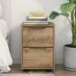 Preview: Nachttisch Artisan-Eiche 30,5 x 30 x 43 cm Holzwerkstoff