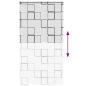 Preview: Duschrollo mit Kassette 140x240 cm Stoffbreite 136 cm