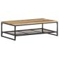 Preview: ARDEBO.de - Couchtisch 110x60x35 cm Recyceltes Massivholz