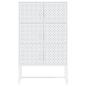 Preview: Highboard Weiß 80x35x135 cm Stahl