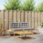 Preview: ARDEBO.de - Outdoor-Sofagarnitur Polyester Weiß
