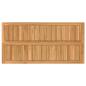 Preview: Outdoor Bar Set 5 stk. Natur Massivholz Teak