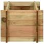 Preview: Garten Hochbeet Grün 120 x 80 x 32 cm Massives Kiefernholz