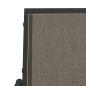 Preview: Garten-Schaukelstuhl Braun 61x76x87 cm Textilene & Stahl