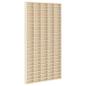 Preview: ARDEBO.de - Wanddisplay-Case Wandhalterung Beige 50 x 4,5 x 96 cm