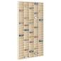 Preview: Wanddisplay-Case Wandhalterung Beige 50 x 4,5 x 96 cm