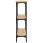 Preview: Konsolentisch Sonoma-Eiche 100x22,5x75 cm Holzwerkstoff
