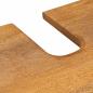 Preview: Badezimmermöbel-Set 2 stk. Braun 62 x 33 x 58 cm Holzwerkstoff