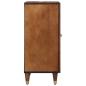 Preview: Sideboard 2 stk. 60 x 33 x 75 cm Massivholz Mango Honigbraun