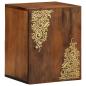 Preview: Badezimmerschrank-Set mit Tür 5 pcs Honigbraun Massivholz Mango