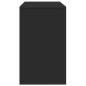 Preview: Sideboard mit Schubladen Schwarz 120 x 41 x 75 cm Holzwerkstoff