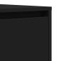 Preview: Sideboard mit Schubladen Schwarz 120 x 41 x 75 cm Holzwerkstoff