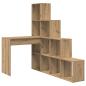 Preview: Eck-Schreibtisch Artisan-Eiche Holzwerkstoff