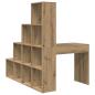 Preview: Eck-Schreibtisch Artisan-Eiche Holzwerkstoff